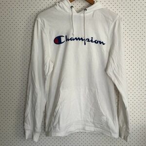 Champion Lightweight Hoodie Tee S White Shirt Men's